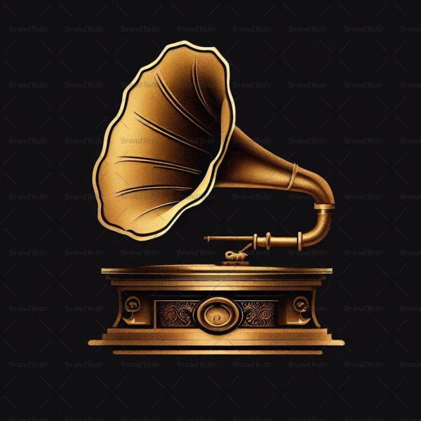 Antiker Grammophon